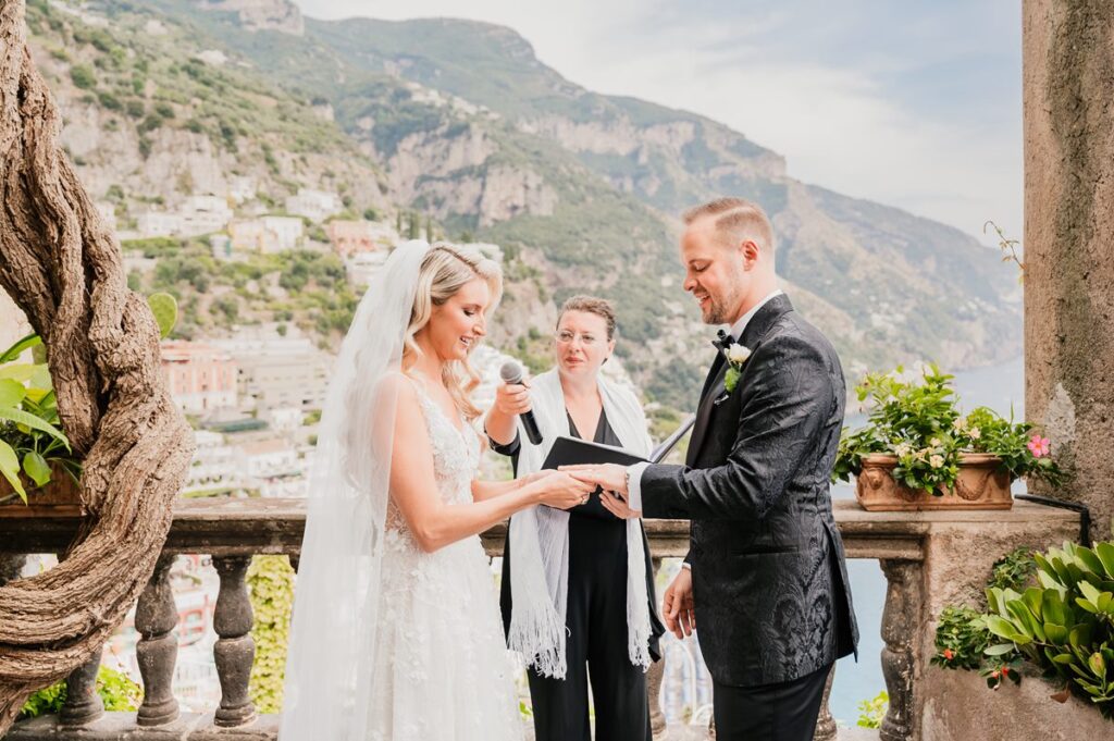 Amalfi Coast wedding celebrant