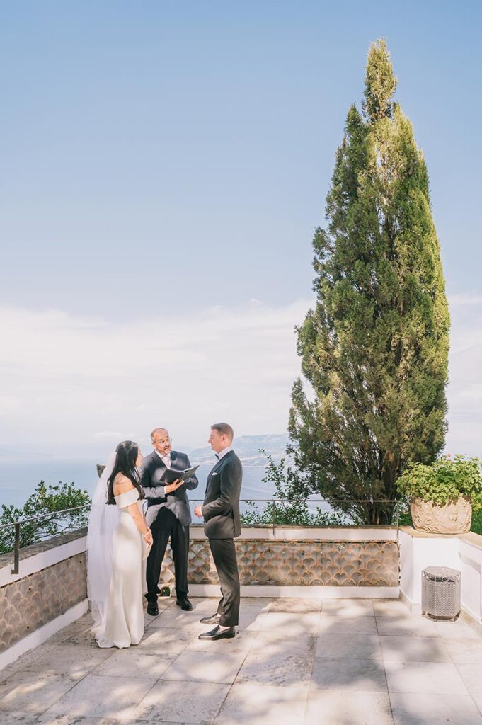 Amalfi Coast wedding celebrant